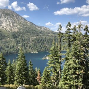 View of Mountains and Lake from Tahoe Rim Trail